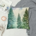 thumbnail image 2 of COMIO Birch Tree Pillow Covers Decorative Watercolor Mountain Pillow Covers Nature Forest Green Throw Pillow Covers Pillow Protectors with Hidden Zipper for Home Bedroom Decor, 2 of 5