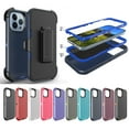 thumbnail image 3 of Heavy Duty Defender Rugged Holster Case for iPhone 15/15 Plus/15 Pro/15 Pro Max, 3 of 8