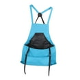 thumbnail image 2 of Abbracc Garden Apron with Pockets Adjustable Shoulder Strap Gardening Apron for Kitchen Blue, 2 of 9