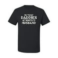 thumbnail image 2 of Wild Bobby, Only the Best Daddies Gets Promoted to Husband, Father's Day, Men Graphic T-Shirt, Black, Small, 2 of 3