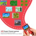 thumbnail image 4 of Consola de juegos portátil Qian, 400 Classic Fc Games con pantalla 3.0 - azul dontodent Kuyhfg Sin marca, 4 of 5