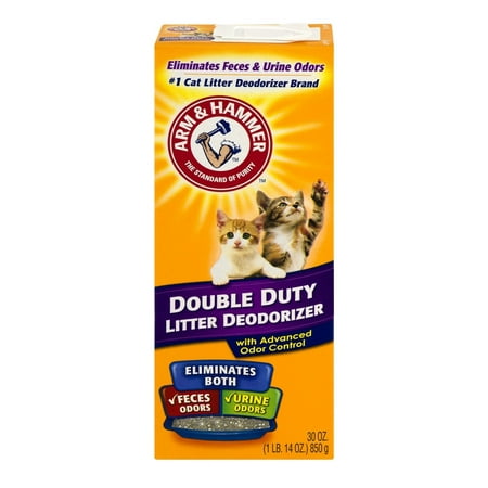 Arm & Hammer Double Duty Cat Litter Deodorizer With Advanced Odor Control, (Best Cat Litter Deodorizer Reviews)