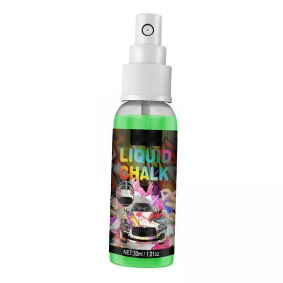 Miulika 6xGraffiti Chalk Spray Paint Painting Washable for Concrete DIY Drawing Green