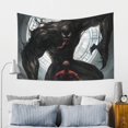 thumbnail image 5 of Venom Tapestry For Bedroom, Art Wall Hanging Tapestries Wall Hanging For Home Decor Beach Towel Tv Background Panels, Living Room Decor 60x40in, 5 of 9