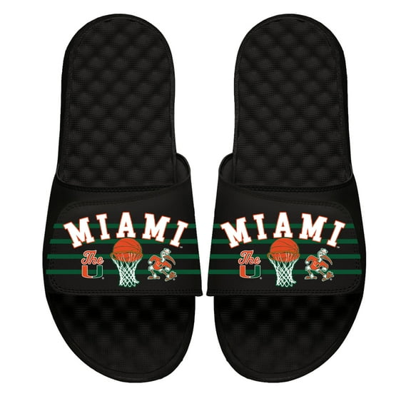 Youth-ISlide  Miami Hurricanes Collage Slide Sandals