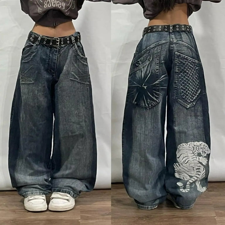 Mens jeans with big pockets hot sale