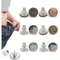 thumbnail image 1 of Botones ajustables BRILLAR para jeans Paquete de 6 varios diseños, 1 of 4