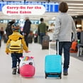 thumbnail image 2 of OLAKIDS Valise pour Enfants, Valise à Roulettes 16 Pieds' pour Filles Garçons avec Roues Pivotantes à LED, Chariot de Voyage Rigide pour Tout-Petits, 2 of 9