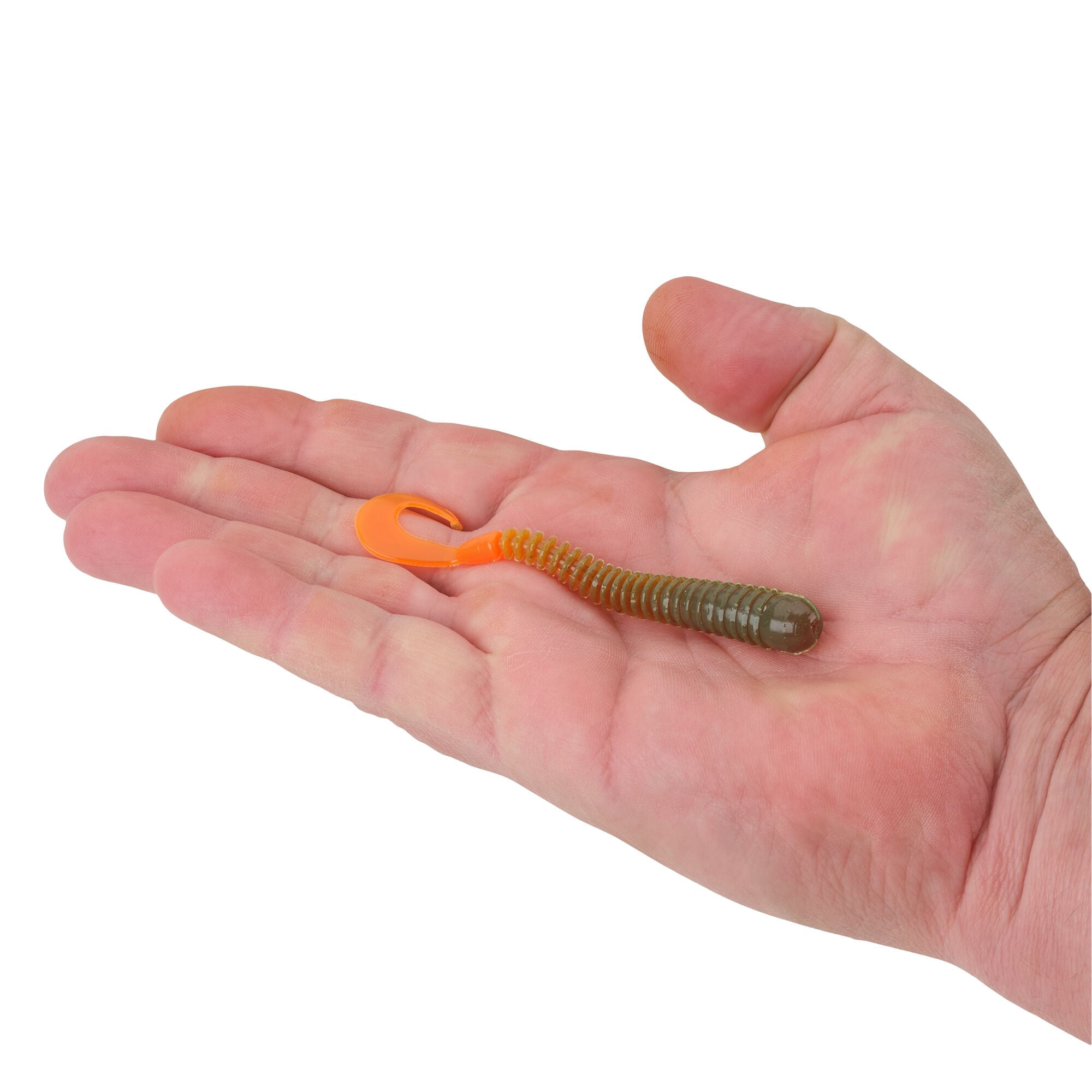 Berkley PowerBait® Rib Worm, 4 in, Worms, Blown Motor (10 Count)