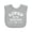 AC-Heather Grey, variant on Inktastic Buckskin Horse Lover Gift Idea Boys or Girls Baby Bib