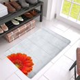 thumbnail image 3 of MKHERT Gerbera Daisy Flower on White Wood Table Doormat Rug Home Decor Floor Mat Bath Mat 30x18 inch, 3 of 3