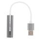 thumbnail image 5 of Aluminum Alloy USB Sound Card, External Computer Sound Card for All Computer Systems 7.1 Stereo, 5 of 5
