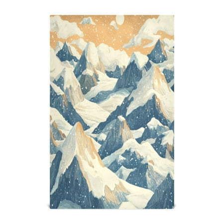 

Kitchen Towel 28x18 Inches x1，Plate Towel Decorative Towel Napkin Tea Towel Tea Towels For Kitchen Dish Cloths & Dish Towels Beautiful Mountain1