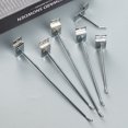 thumbnail image 4 of Gancho de placa de ranura Gancho de una sola línea Blanco Negro Accesorios para teléfonos móviles de supermercado Gancho para estante de joyería, 4 of 4