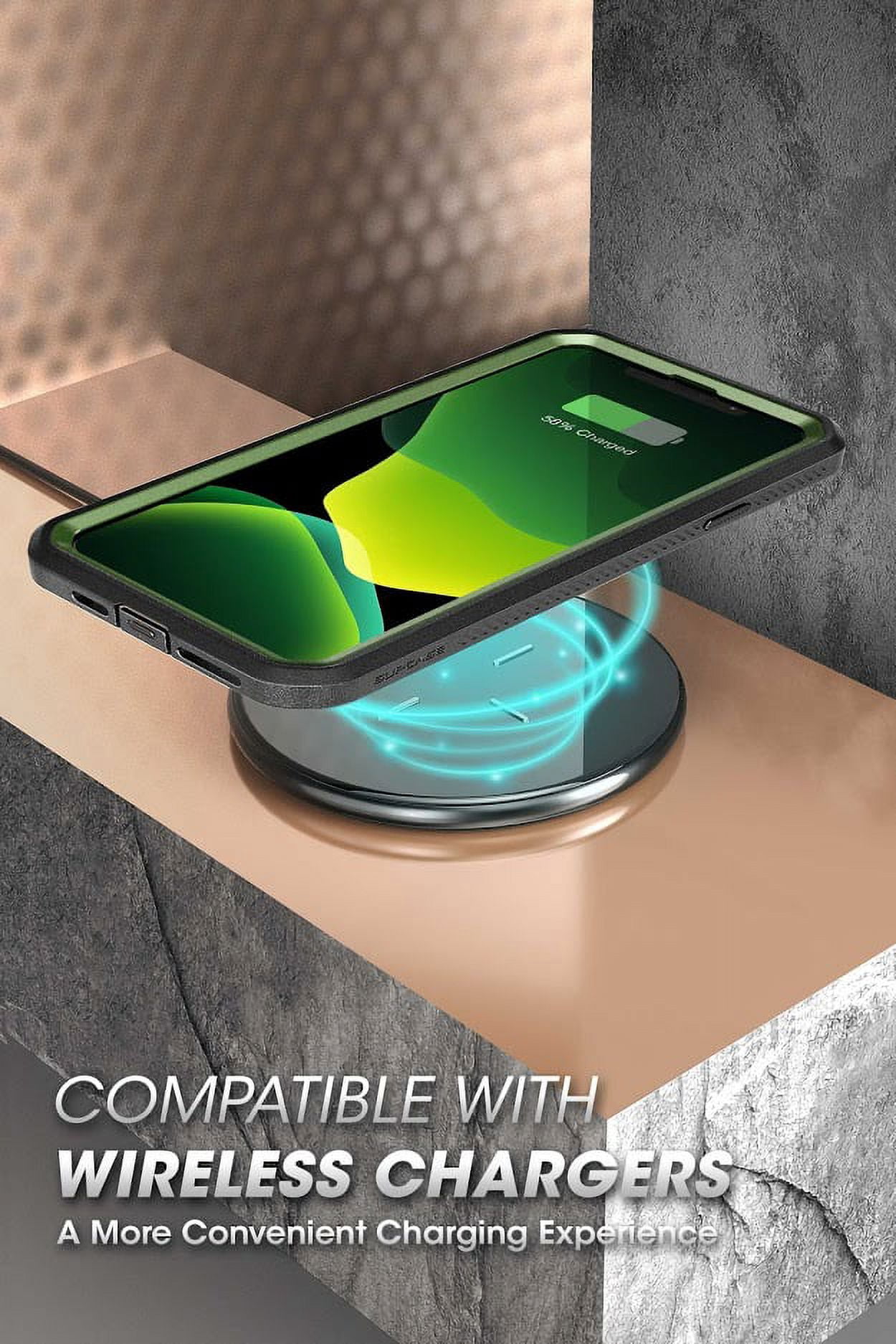SUPCASE Unicorn Beetle Pro Series Case Designed for iPhone 11 6.1 Inch (2019 Release), Built-in Screen Protector Full-Body Rugged Holster Case (Guldan)