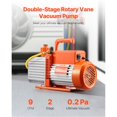 thumbnail image 2 of Vacuum Pump 9 CFM HVAC 2 Stage Rotary Vane Vacuum Pump Oil Included, 2 of 5