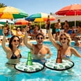 thumbnail image 5 of chaungfeng Floating Drink Holder, Pool Drink Floating Coaster Pool Beer Holder with Rope for Summer Party Tub Lake Boat, Medium(Fruit Style), 5 of 6