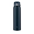 thumbnail image 1 of Botella de agua Zojirushi, de acero inoxidable, 600 ml, azul marino SM-SF60-AD, 1 of 7