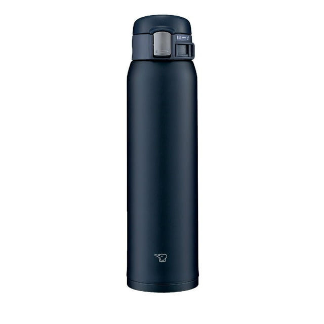 Botella de agua Zojirushi, de acero inoxidable, 600 ml, azul marino SM-SF60-AD