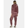 thumbnail image 2 of Time and Tru Women's Teddy Fleece Hoodie and Joggers Set, 2-Piece, Sizes XS- XXXL, 2 of 4