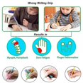 thumbnail image 4 of Pencil Grip Set 13 Pcs Children Pen Holder Writing Aid Grip Trainer With Storage Case, 4 of 5