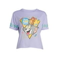 thumbnail image 5 of Tom & Jerry Juniors' Wrap Around Sleeve T-Shirt, 5 of 5