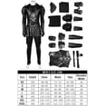 thumbnail image 3 of Disfraz de demonio medieval para hombre, armadura de cosplay, ropa de batalla, disfraz de dragón 2 para TV, casa de cosplay, fantasía, juego de rol, ropa elegante, 3 of 5