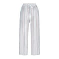 thumbnail image 5 of ShiShine StripedPants for Women Casual Drawstring Trendy Trousers with Pocket, 5 of 6
