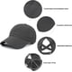 thumbnail image 4 of Cross Hat Womens Baseball Cap Cross Ponytail Hat High Messy Bun Hats Adjustable Quick Drying Mesh Hat, 4 of 5