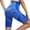 Blue, variant on Kcolen Bike Shorts Women Tummy Control,Ladies Breathable Slim Fit Active Biker Shorts Solid Color High Waist Spandex Yoga Shorts