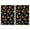 Black Yellow Green, variant on 2 Pcs Funny Kitchen Towels,Black Yellow Green Stem Sunflower Pattern Microfiber Dish Towels,Kitchen Tea Towels,Kitchen Towel Set (18" X 26")