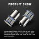 thumbnail image 3 of 20X LED Light Bulbs for Super Bright 3014 50-SMD Warm White 1156 1141 1003 BA15S Bulbs for Trailer, 3 of 5
