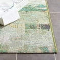 thumbnail image 5 of SAFAVIEH Barbados Olivera Abstract Indoor/Outdoor Area Rug, Green/Blue Purple, 5'3" x 7'6", 5 of 11