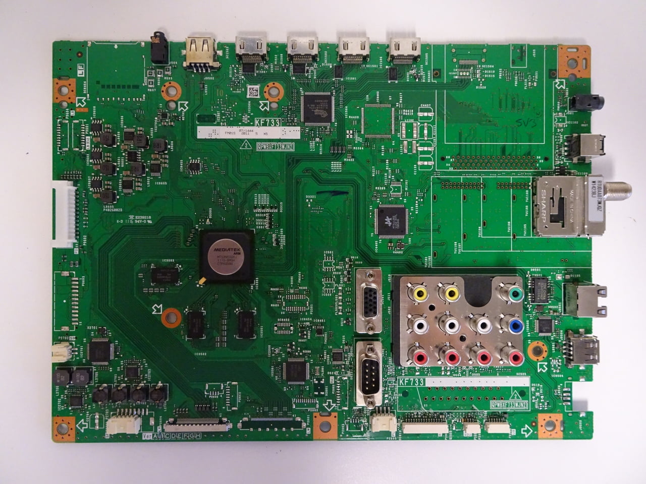 Sharp LC60LE832U Main Board FM01 DKEYMF733FM01