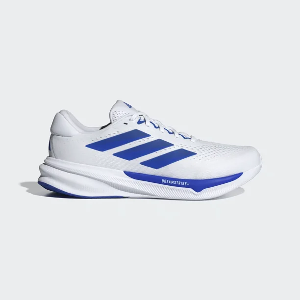 Adi - das Men's Supernova Stride 2 Running Shoes in Cloud White/Lucid Blue/Grey One