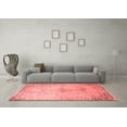 thumbnail image 3 of Ahgly Company Indoor Rectangle Oriental Red Industrial Area Rugs, 2' x 4', 3 of 4