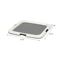 IRIS Square Pet Training Pad Holder, Dark Gray