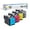 CMYK, variant on MADE IN USA TONER Compatible Replacement for Sharp MX-C30NTBA, MX-C250F, C300P, C300W, C301W, C303W, C304W, C305W, C306W Black, 1 Cartridge