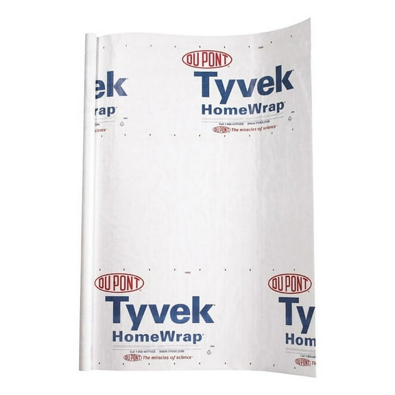 Tyvek 3 ft. W X 100 ft. L House Wrap