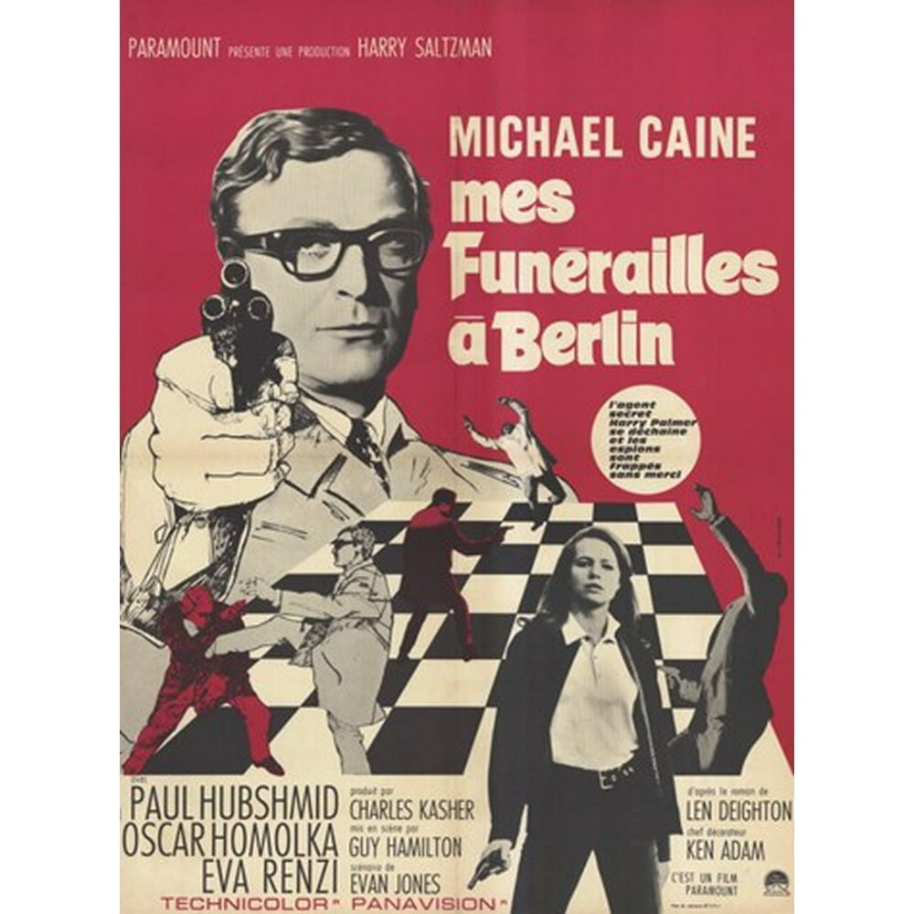 Funeral in Berlin Movie Poster (11 x 17)