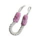 thumbnail image 1 of Manija de puerta con cuerda para tirar, puerta portátil para perros, tope de bloqueo, protección contra pellizcos de dedos Rosa, 1 of 9
