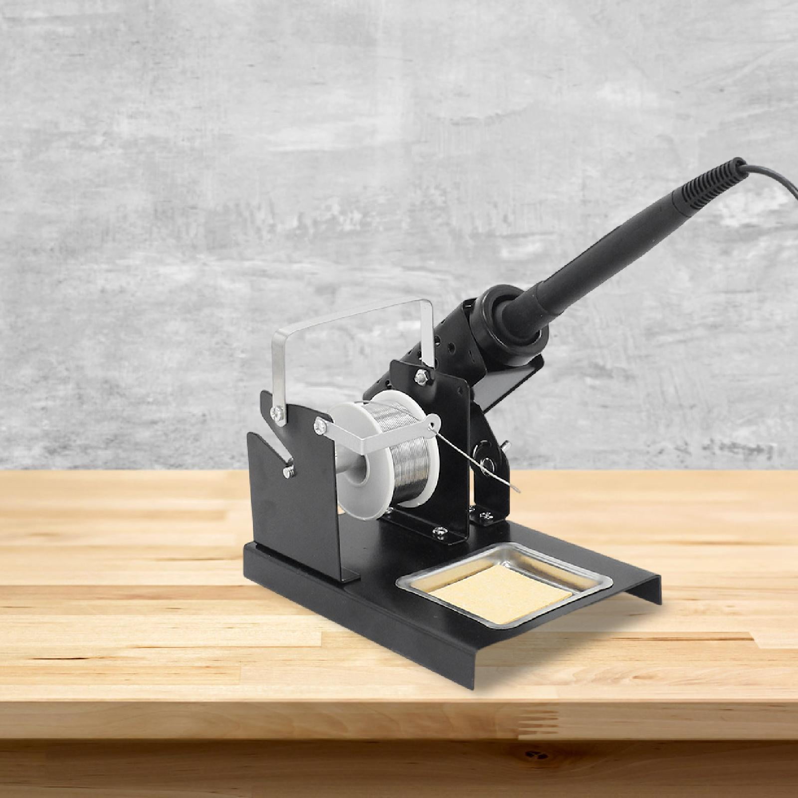 Soldering Iron Holder Stand Support with Adjustable Angle and Sturdy Iron Base for Workshop Beginners DIY Projects
