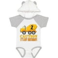 thumbnail image 3 of Inktastic 2nd birthday construction truck, cement mixer - 2 years old Boys or Girls Baby Bodysuit, 3 of 5