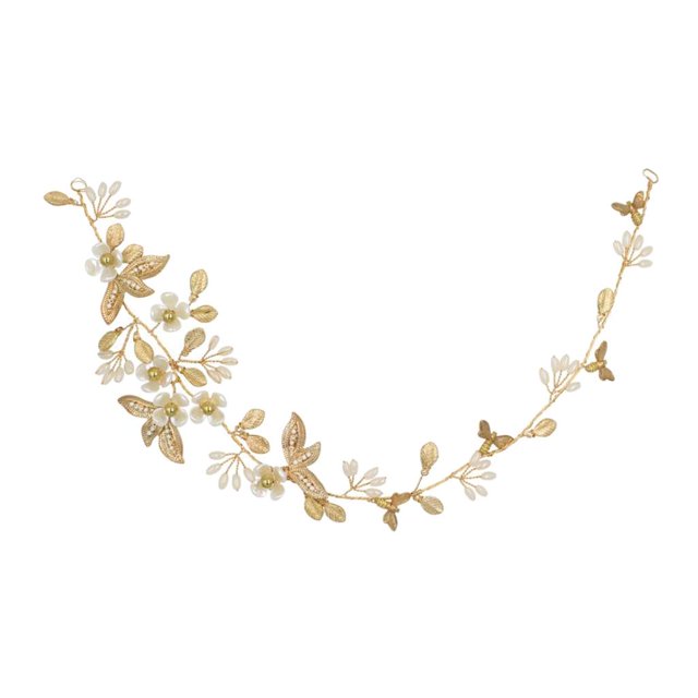 Elegante Nupcial Diadema Banda Para El Cabello Tiara Accesorio Para El Cabello Soledad Diadema nupcial de la boda
