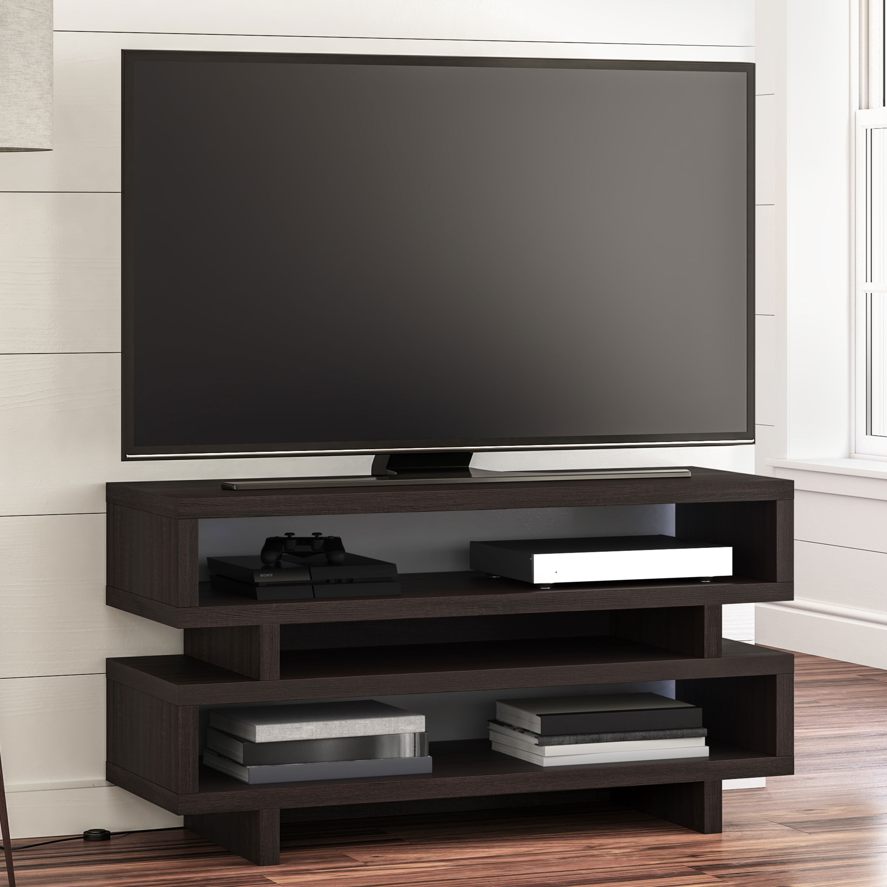 Better Homes & Gardens Steele Open TV Stand for TVs up to ...