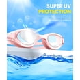 thumbnail image 2 of Adult Swim Goggles,3 Pack Swimming Goggles for Swimming,Goggles Swimming for Women and Men,Anti Fog Swim Goggles, 2 of 8