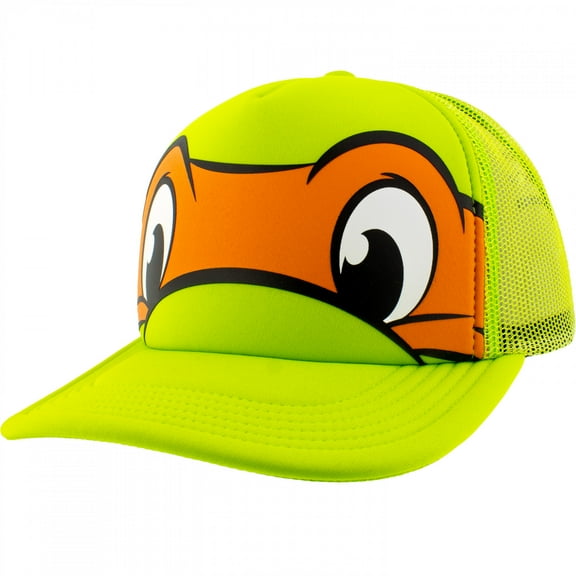 Teenage Mutant Ninja Turtles Michelangelo Mask Snapback Hat