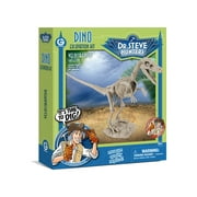 Dr. Steve Hunters Dino Excavation Kit Velociraptor Skeleton Educational STEM Learning Kit
