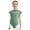 Green, variant on Girls Kids Cap Sleeves Dance Leotard Sheer Mesh Patchwork Cutout Bodysuit for Ballet Practice Black 2-3