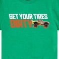thumbnail image 3 of Disney's Cars - Get Your Tires Dirty - Boy's Toddler And Youth Short Sleeve Graphic T-Shirt, 3 of 5